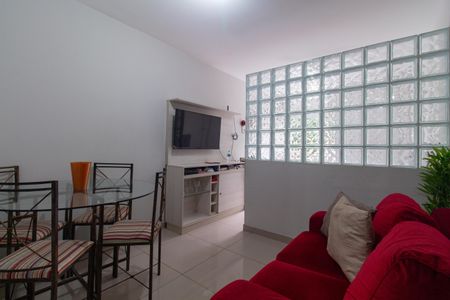 Sala de apartamento à venda com 1 quarto, 28m² em República, São Paulo