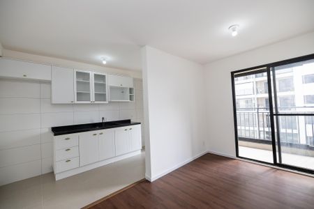 Sala_Cozinha de apartamento para alugar com 2 quartos, 59m² em Jardim Maria Helena, Barueri