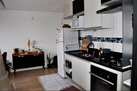 Apartamento para alugar com 40m², 2 quartos e sem vagaDetalhe - Cozinha Americana