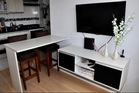 Detalhe - Sala e Sala de Jantar de apartamento para alugar com 2 quartos, 40m² em Vila Pirituba, São Paulo