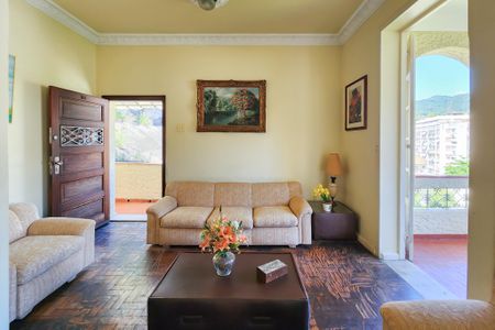 Sala  de apartamento à venda com 3 quartos, 172m² em Laranjeiras, Rio de Janeiro