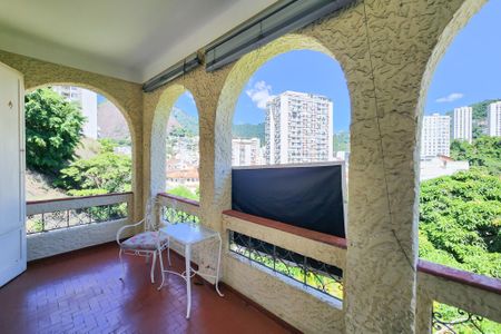 Varanda de apartamento à venda com 3 quartos, 172m² em Laranjeiras, Rio de Janeiro