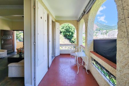 Varanda  de apartamento à venda com 3 quartos, 172m² em Laranjeiras, Rio de Janeiro