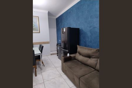 Sala de apartamento à venda com 3 quartos, 103m² em Vila Homero Thon, Santo André