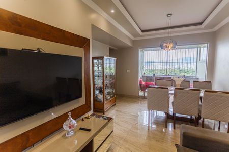 Sala de apartamento para alugar com 3 quartos, 77m² em União, Belo Horizonte