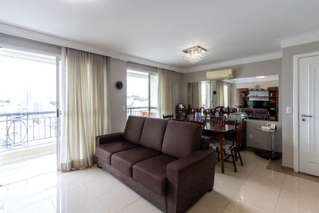 Sala de apartamento à venda com 4 quartos, 126m² em Vila Romana, São Paulo