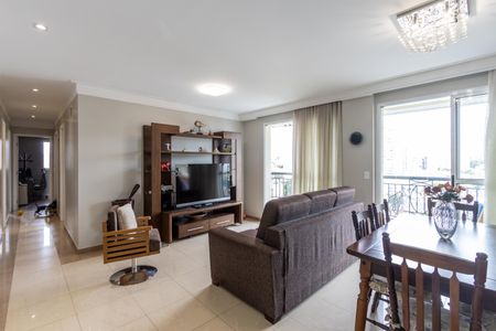 Sala de apartamento à venda com 4 quartos, 126m² em Vila Romana, São Paulo