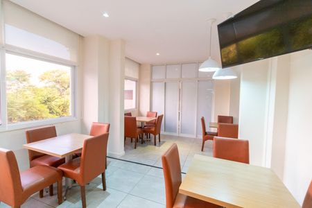 Apartamento à venda com 55m², 2 quartos e 1 vagaÁrea comum - Salão de festas