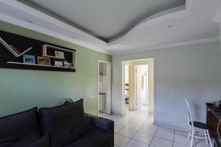 Sala de apartamento à venda com 2 quartos, 72m² em São João Batista, Belo Horizonte