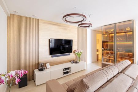 Sala de apartamento para alugar com 3 quartos, 100m² em Parque Industrial Tomas Edson, São Paulo