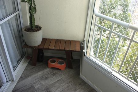 Apartamento à venda com 50m², 2 quartos e 1 vagaVaranda