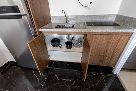 Apartamento à venda com 28m², 1 quarto e sem vagaCozinha