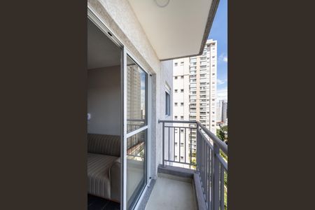 Apartamento à venda com 28m², 1 quarto e sem vagaVaranda