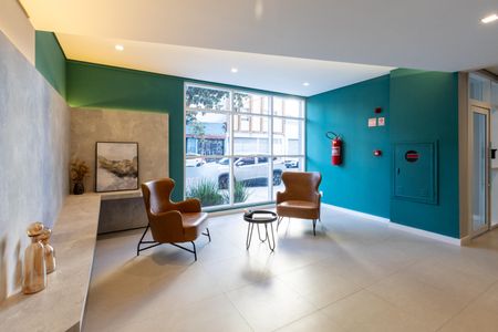 Apartamento à venda com 28m², 1 quarto e sem vagaHall do Elevador