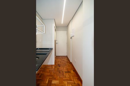 Studio à venda com 28m², 1 quarto e sem vagaCozinha