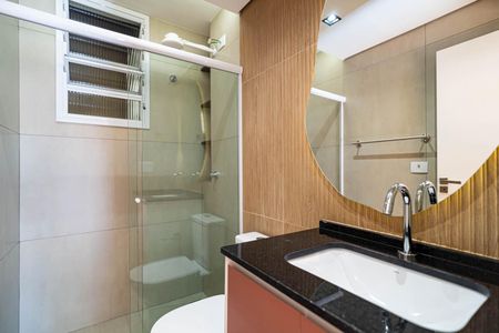 Studio para alugar com 28m², 1 quarto e sem vaga Studio para alugar com 28m², 1 quarto e sem vagaBanheiro