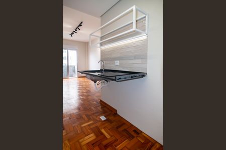 Studio à venda com 28m², 1 quarto e sem vagaCozinha