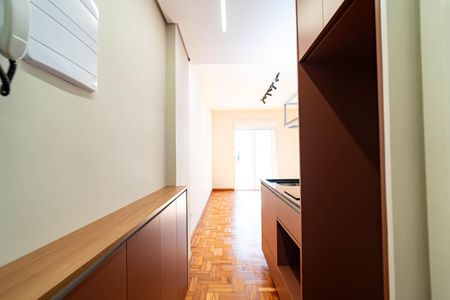 Studio para alugar com 28m², 1 quarto e sem vaga Studio para alugar com 28m², 1 quarto e sem vagaCozinha
