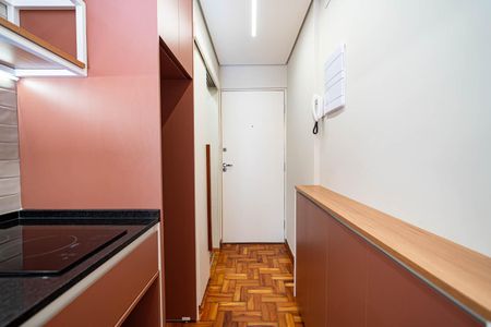 Studio para alugar com 28m², 1 quarto e sem vaga Studio para alugar com 28m², 1 quarto e sem vagaCozinha