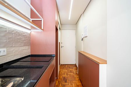 Studio para alugar com 28m², 1 quarto e sem vaga Studio para alugar com 28m², 1 quarto e sem vagaCozinha