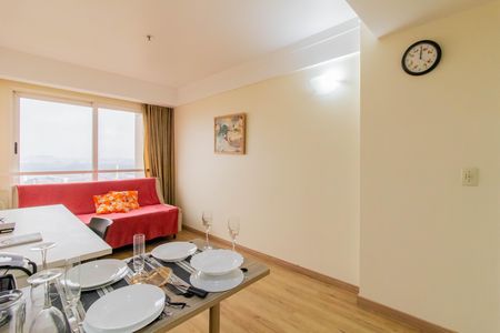 Sala de apartamento para alugar com 1 quarto, 32m² em Centro, Guarulhos