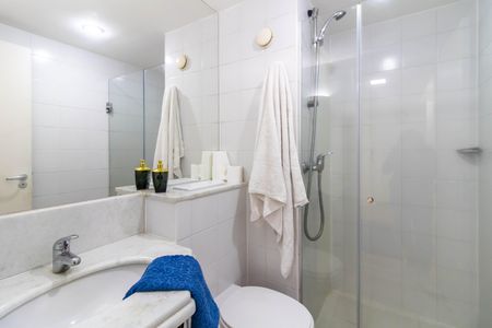 Banheiro de apartamento para alugar com 1 quarto, 32m² em Centro, Guarulhos