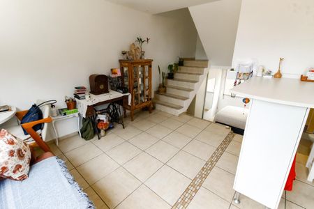 Sala de apartamento à venda com 1 quarto, 45m² em Vila Tramontano, São Paulo