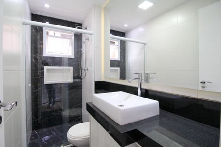 Apartamento à venda com 85m², 3 quartos e 2 vagasBanheiro da Suíte