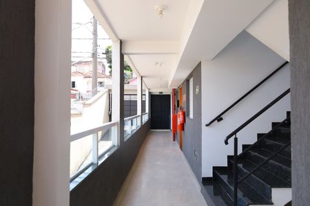 Apartamento para alugar com 36m², 2 quartos e 1 vagaÁrea comum - Saguão do prédio