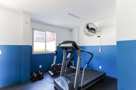 Apartamento para alugar com 53m², 3 quartos e 1 vaga Apartamento para alugar com 53m², 3 quartos e 1 vagaÁrea comum - Academia