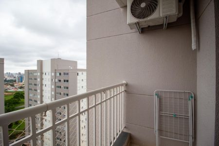 Varanda da Sala de apartamento para alugar com 2 quartos, 55m² em Jardim Sao Carlos, Sorocaba