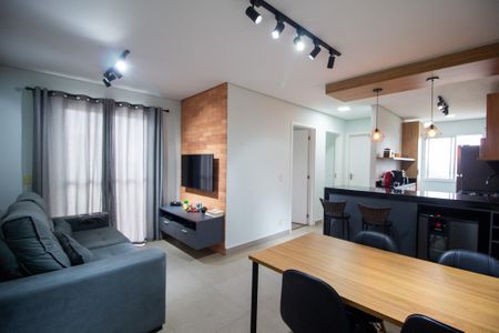 Sala de apartamento para alugar com 2 quartos, 55m² em Jardim Sao Carlos, Sorocaba