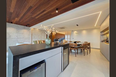 Gourmet  de apartamento à venda com 4 quartos, 166m² em Vila da Serra, Nova Lima