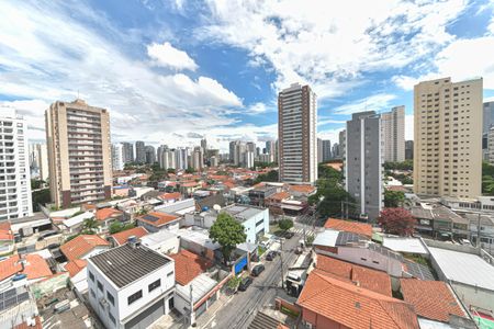 Varanda - Vista de apartamento à venda com 1 quarto, 48m² em Itaim Bibi, São Paulo