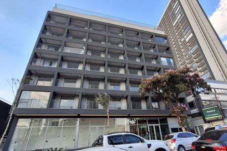 Studio à venda com 28m², 1 quarto e sem vagaFachada