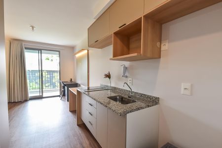 Studio à venda com 28m², 1 quarto e sem vagaCozinha