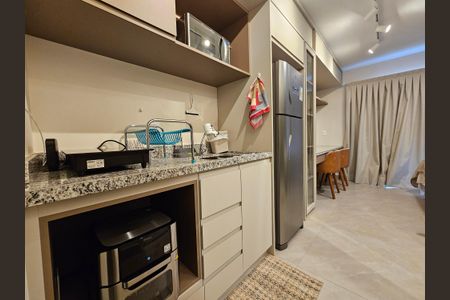 Studio à venda com 27m², 1 quarto e sem vagaCozinha