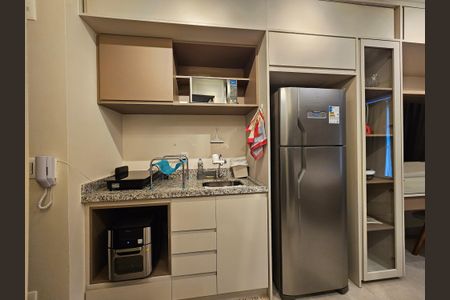 Studio à venda com 27m², 1 quarto e sem vagaCozinha