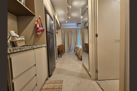 Studio à venda com 27m², 1 quarto e sem vagaCozinha