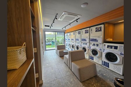 Studio à venda com 27m², 1 quarto e sem vagaLavanderia