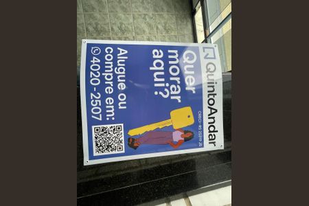 Apartamento para alugar com 60m², 1 quarto e sem vagaPlaca instalada em 24/04/2026 - Cod.MLDT-314