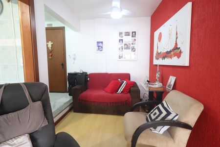 Sala de apartamento à venda com 1 quarto, 60m² em Vila Rosa, Novo Hamburgo