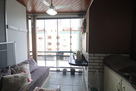 Apartamento à venda com 60m², 1 quarto e sem vagaSacada da Sala