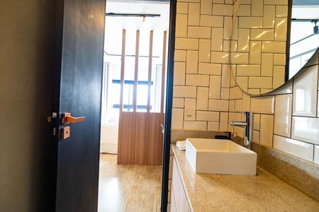 Studio para alugar com 24m², 1 quarto e sem vagaBanheiro