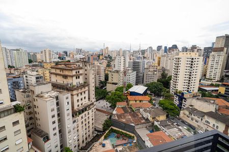 Vista de kitnet/studio à venda com 1 quarto, 24m² em Consolação, São Paulo