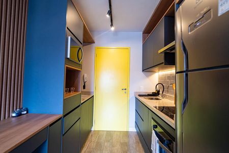 Studio para alugar com 24m², 1 quarto e sem vagaCozinha