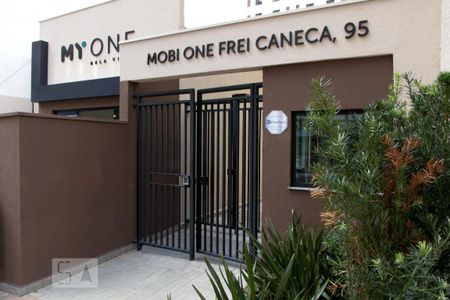 Studio para alugar com 24m², 1 quarto e sem vagaFachada e portaria