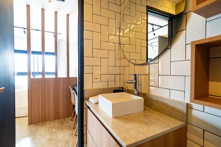 Studio para alugar com 24m², 1 quarto e sem vagaBanheiro