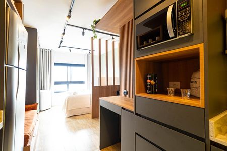 Studio para alugar com 24m², 1 quarto e sem vagaCozinha