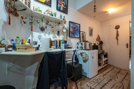 Sala de apartamento à venda com 1 quarto, 71m² em Jardim Paulista, São Paulo